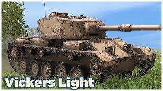 Vickers Light 105 • WoT Blitz Gameplay