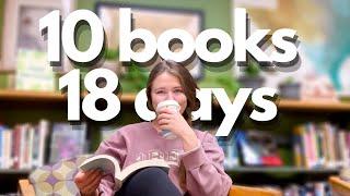 This video ends when I finish all of my current reads // Elise Reads & Writes 