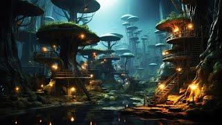 Otherworldly Ambience: Rainfall on an Alien Planet