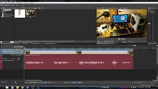 Sony Vegas Pro 16 - Как объединить аудио и видео из разных роликов