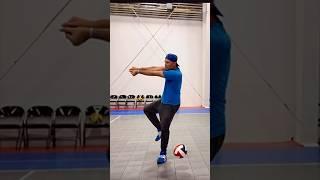 Former UCLA Libero Teaches Elite Footwork | Side-Step-Open Drill at NCVA Sacramento