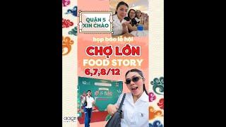 HỌP BÁO LỄ HỘI CHỢ LỚN FOOD STORY