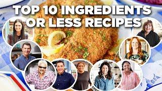 Food Network Chefs' Top 10 Recipe Videos with 10 Ingredients or Less