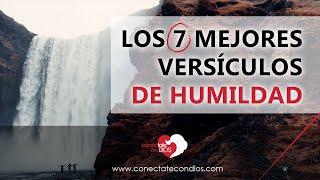  Los 7 Mejores Versículos de Humildad  Pasajes y Citas Bíblicas en Audio y con LETRA Reina Valera