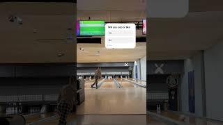 Was this a good strike? #bowling ￼