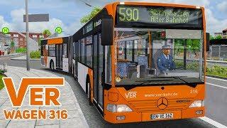 OMSI 2: Mit dem VER Wagen 316 durch Waldhofen #1 | MB O530G | Bus-Simulator