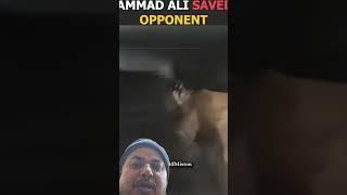 Mohd Ali saves his opponents life