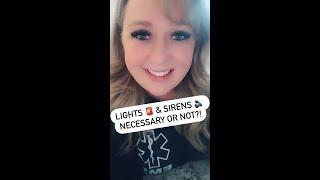 Lights & Sirens in EMS || Is the risk worth it? || Does it save lives?