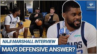 Naji Marshall is Ready to be a TENACIOUS Defender for the Dallas Mavericks | Mavs Media Day 2024