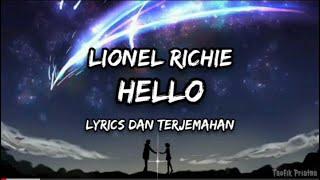 Hello - Lionel Richie (Lirik Lagu Terjemahan)