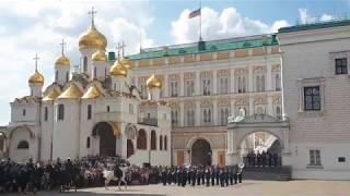 Kremlin/Presidential regiment and Cavalry Escort. Moscow.