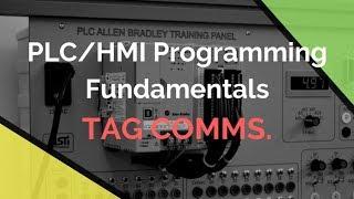 HMI / PLC Fundamentals - Linking Studio 5000 Tags to a PanelView Plus 1000 HMI Terminal Tutorial