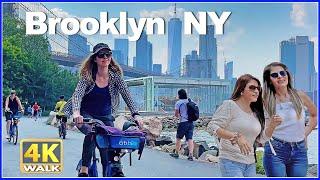 【4K】WALK DUMBO Brooklyn NEW YORK USA 4k video NY travel vlog