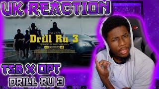 TSB ft. OPT - DRILL RU 3 (Official Video) #russiandrill [UK REACTION] | MLC Njies