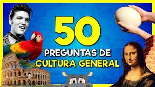 ¿PUEDES con ESTAS 50 PREGUNTAS DE CULTURA GENERAL? 