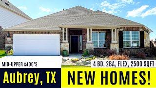 New Homes DFW - Aubrey, TX - 4 Bedrooms Home - 2500 SqFt - From Mid $400s | Oleg Sedletsky Realtor