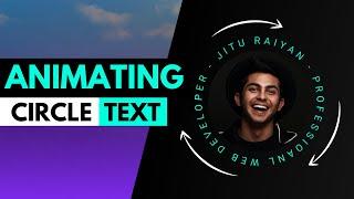 Make an Animated Circle with Text using Elementor Text Path Widget