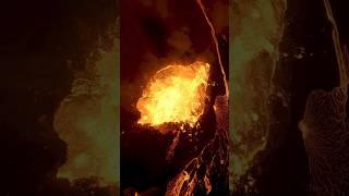 Melted my $1,500 Drone for This Shot  #fpvdrone #dronevideo #icelandvolcano