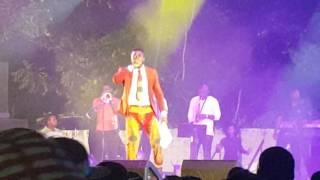 Ezra D'Fun Machine performing 'No Pappyshow' at opening of St. Lucia Jazz 2016