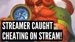 This Week in Hearthstone: Streamer caught CHEATING live on stream and gets BANNED!