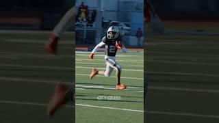 This is the SHIFTIEST 11 yr old I've seen! #football #micdup #youthfootball