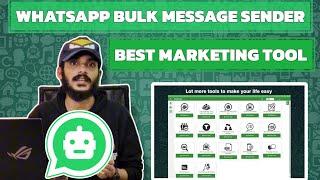 Whatsapp Bulk Sender + Auto Reply Bot | Group Sender Tool Review in Malayalam