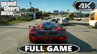 Grand Theft Auto 5 4K Ultra Graphics Gameplay Walkthrough Part 1 - GTA 5 PC 4K 60FPS (FULL GAME)