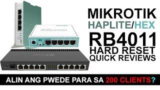 ALIN ANG MAS MAGANDANG GAMITIN? / MIKROTIK QUICK REVIEWS /HARD RESET / SPECIFICATIONS 2024