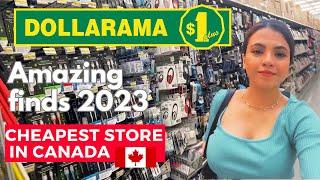 DOLLARAMA FULL TOUR 2023| CHEAPEST STORE IN CANADA | Things not to pack for Canada| Newcomers