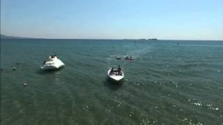 Averto Beach Bar - Water Rings From Drone