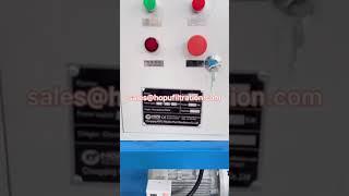 portable oil filtration machine, small oil cleaning unit