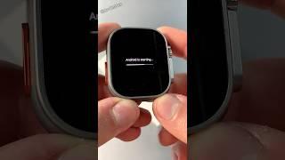 HK Ultra One 4G Android SmartWatch with Sim Card InsertTurning On & Review All Menu Styles #shorts