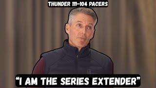Scott Foster REVEALS Game 4 orders from Adam Silver - Post Game Interview - Thunder vs Pacers