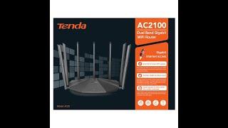 English Tenda AC23 ( how to do setup the network )