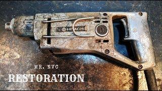 Electric Screwdriver Drill Machine RESTORATION - Hitachi Drill Restoration