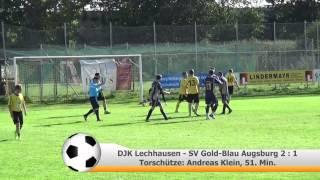 Kreisklasse Augsburg: DJK Lechhausen - SV Gold-Blau Augsburg