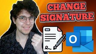 How To Change Signature On Outlook (Office 365)