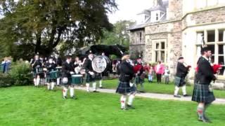 Rothbury Pipe Band at Alwinton  & Clennel Hall