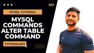 Alter Command in SQL | In Hindi