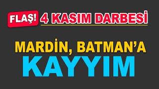 4 Kasım darbesi, Batman, Mardin ve Halfeti'ye kayyım