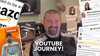 My YouTube Journey: Stats, Revenue, Amazon Program & Supporting Fellow Creators