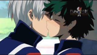 Tododeku Kiss Behind The Scenes (BTS) 5 - Обеденный перерыв | Тодороки х Мидория (ЯОИ)