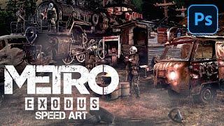 METRO EXODUS | Speed Art (Photoshop)