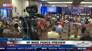 WATCH: FOX 10's John Hook Previews V.P. Mike Pence Arizona Visit (FNN)