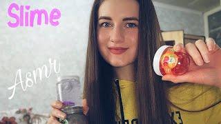 Asmr/Асмр Relaxing Slime Triggers  Расслабляющие Слайм Триггеры