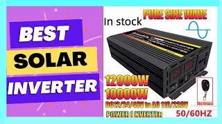 8000/10000W LCD Display Solar Power Inverter 12V 24V 48V