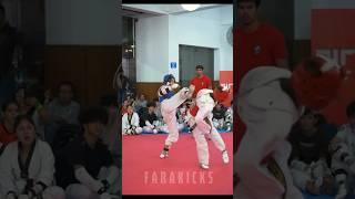 Taekwondo skills k.o. #taekwondo #tkd #mma #karate #usa