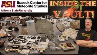 Mind-Blowing Meteorites at ASU ️ Unforgettable Vault Tour! Buseck Center for Meteorite Studies