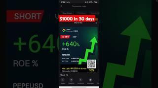 $1000 in 30day (2 days)