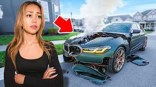 I CRASHED My NEW CAR